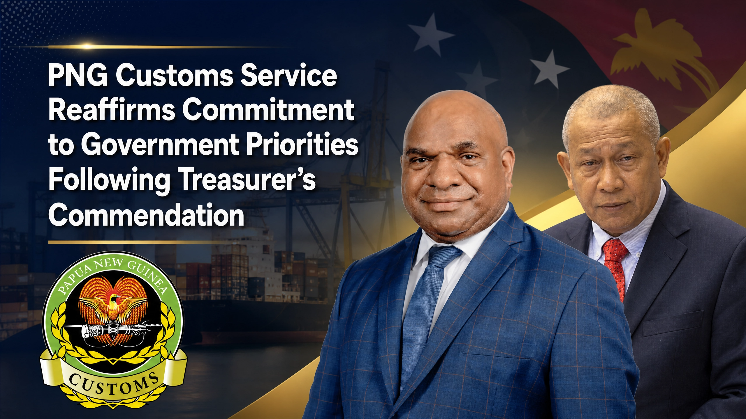 Reaffirming commitment to Government priorities